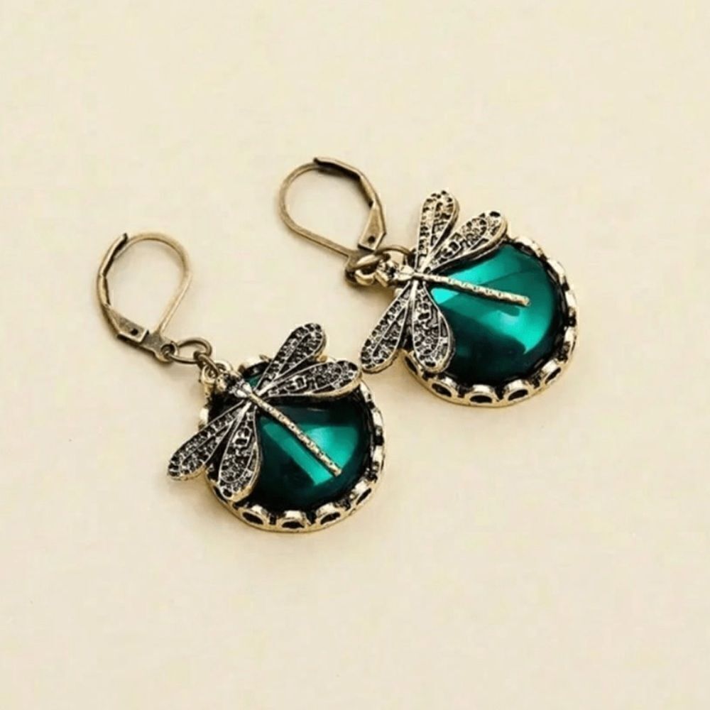Dragonfly earrings M211
